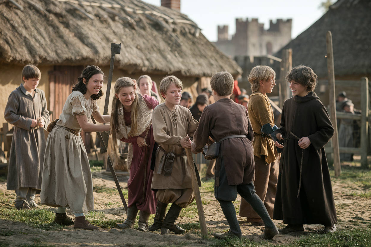 Kinder im Mittelalter