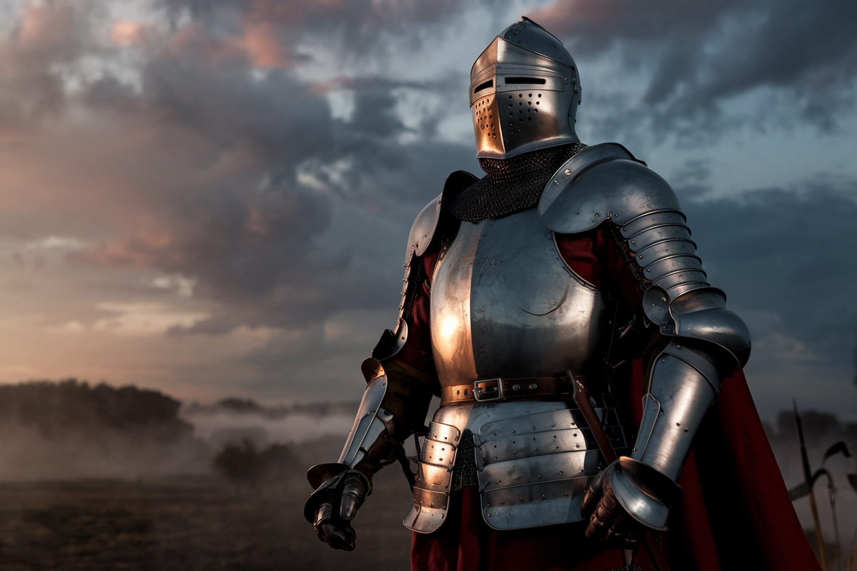 Ritterrüstung im Mittelalter - Was ein Ritter wirklich im Kampf trug