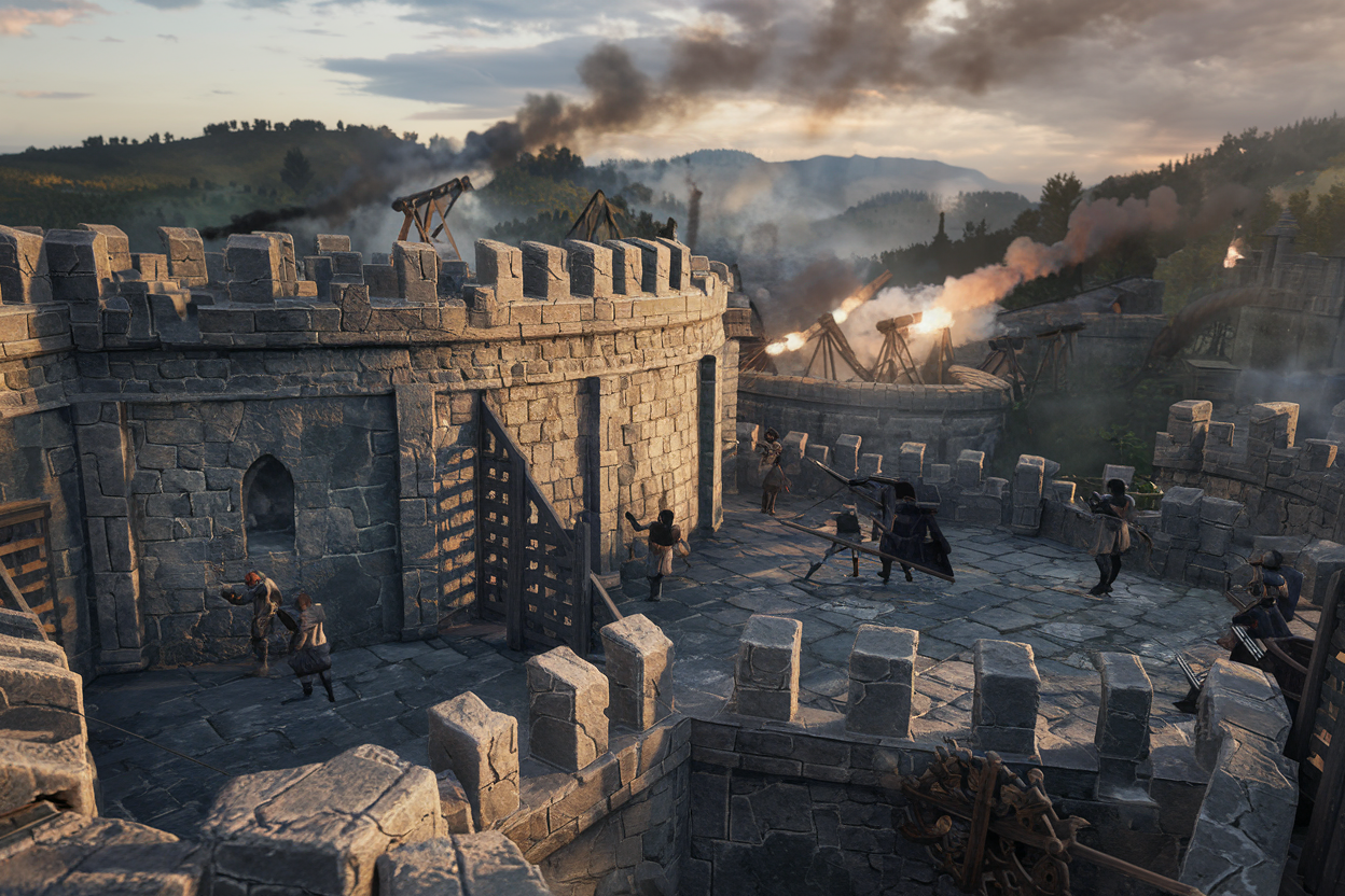 Belagerung einer Burg